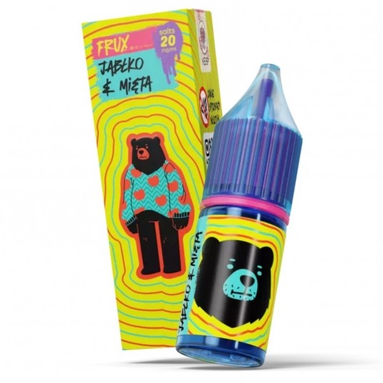 Liquid GO BEARS Frux 10ml Jabłko Mięta 20mg