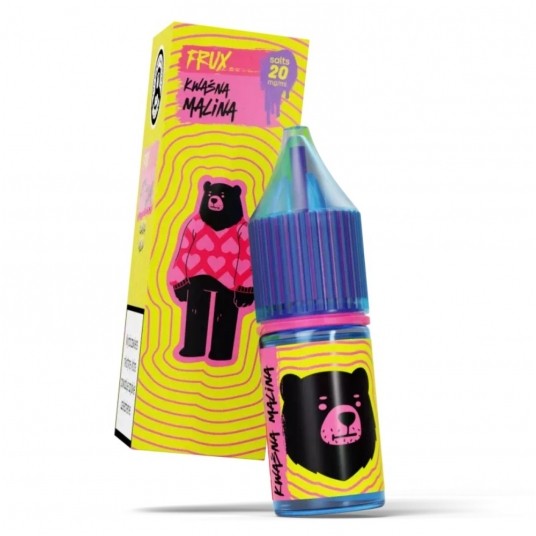 Liquid GO BEARS Frux 10ml Kwaśna Malina 20mg