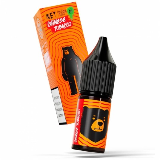 Liquid GO BEARS NET 10ml - Chinese Tobacco 20mg