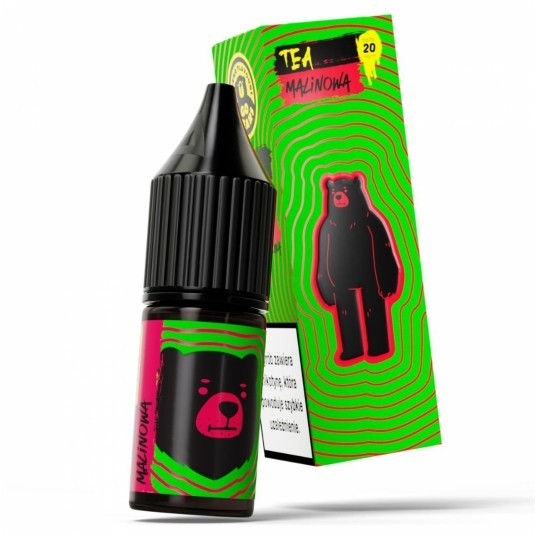 Liquid GO BEARS Tea SS+ 10ml - Herbata Malinowa 20 mg