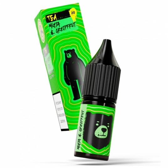 Liquid GO BEARS Tea SS+ 10ml - Herbata Miętowa z Grejpfrutem 20 mg