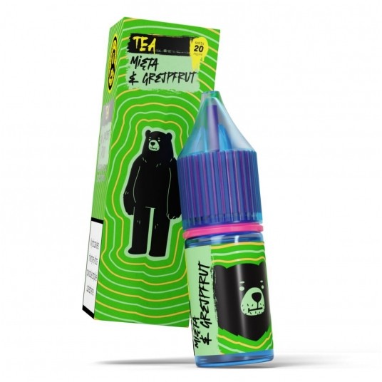 Liquid GO BEARS Tea SS+ 10ml - Herbata Miętowa z Grejpfrutem 20 mg