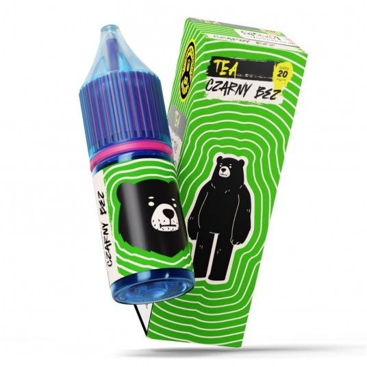 Liquid GO BEARS Tea SS+ 10ml - Herbata z Kwiatów Czarnego Bzu 20 mg