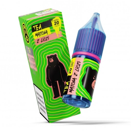 Liquid GO BEARS Tea SS+ 10ml Matcha z Liczi 20 mg