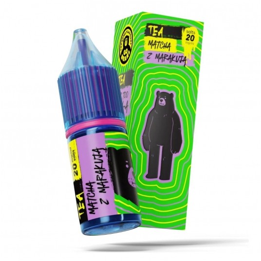 Liquid GO BEARS Tea SS+ 10ml Matcha z Marakują 20 mg