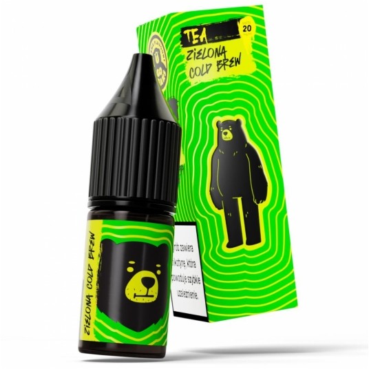 Liquid GO BEARS Tea SS+ 10ml - Zielona Herbata Cold Brew 20 mg
