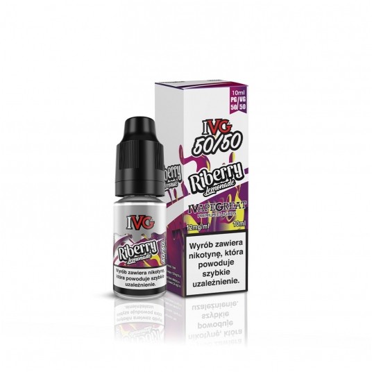 Liquid IVG 50/50 10mg Riberry Lemonade 12mg