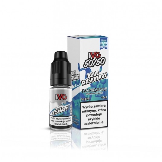 Liquid IVG 50/50 10ml Blue Raspberry 6mg