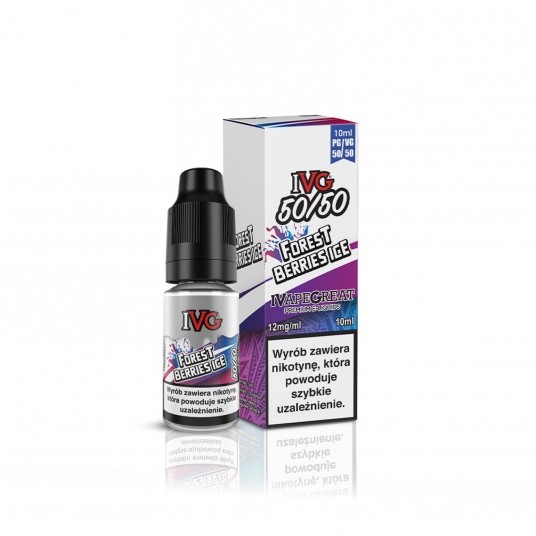 Liquid IVG 50/50 10ml Forest Berries Ice 12 mg