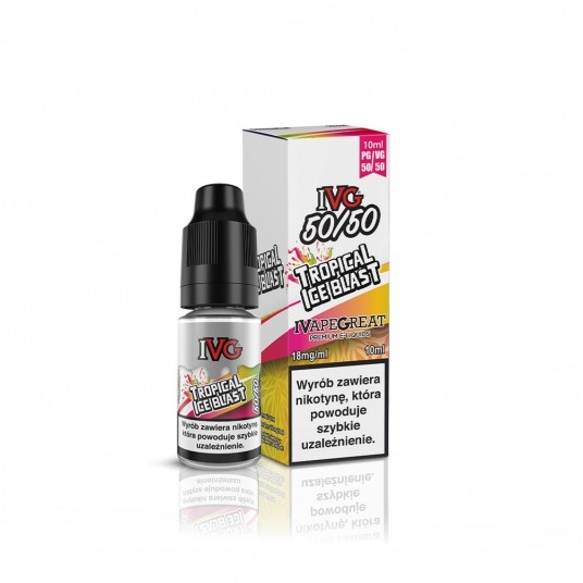 Liquid IVG 50/50 10ml Tropical Ice Blast 18mg