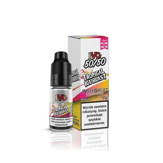 Liquid IVG 50/50 10ml Tropical Ice Blast 6mg