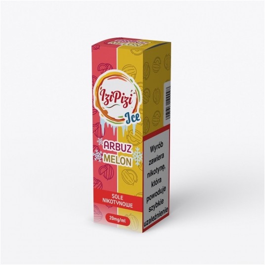 Liquid Izi Pizi Ice Salt 10ml - Arbuz Melon 20mg