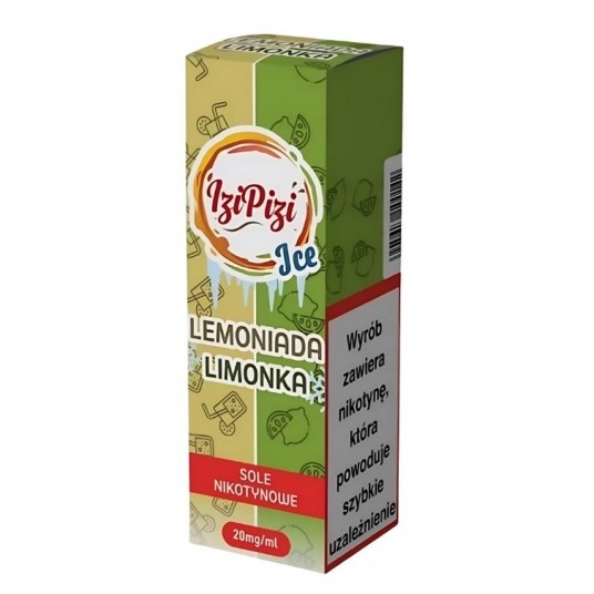 Liquid Izi Pizi Ice Salt 10ml - Lemoniada Limonka 20mg