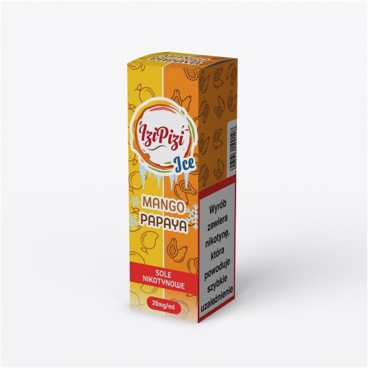 Liquid Izi Pizi Ice Salt 10ml - Mango Papaya 20mg