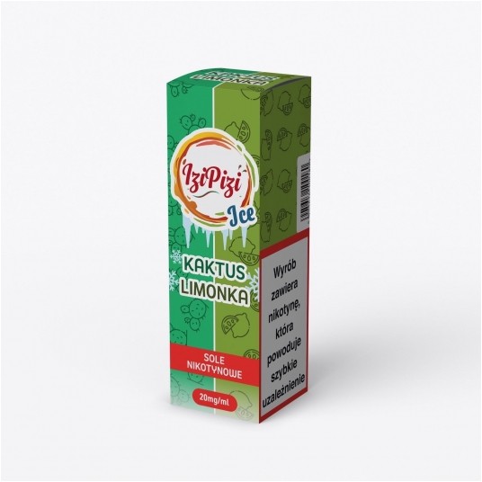 Liquid Izi Pizi Salt 10ml - Kaktus Limon. Ice 20mg