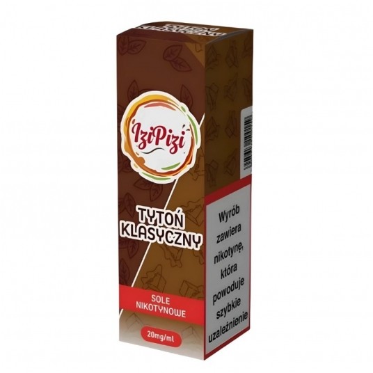 Liquid Izi Pizi Salt 10ml Tytoń Klasyczny 20mg