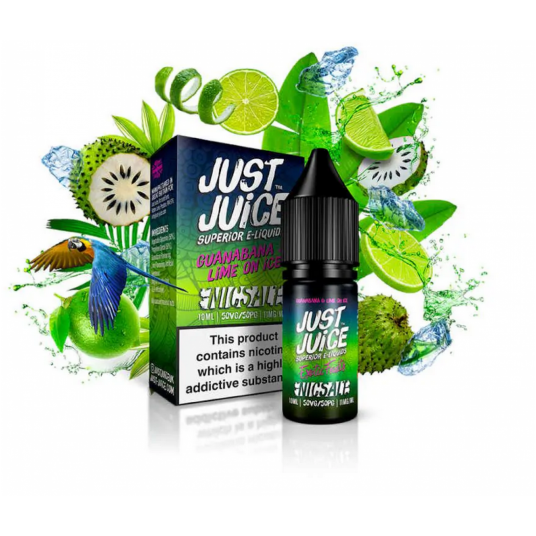 Liquid Just Juice 10ml Exotic Fruits - Guanabana & Lime on Ice