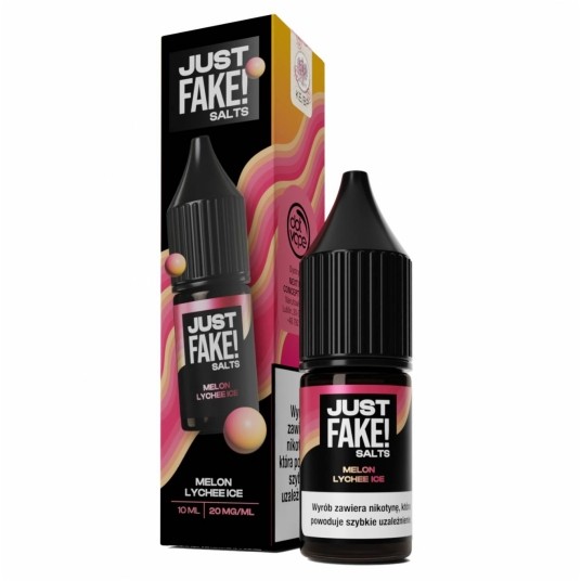 Liquid JustFAKE! Salts 10ml Melon Lychee ICE 20mg