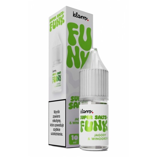 Liquid Klarro Funk SS+ 10ml - Jagody Winogr. 20mg