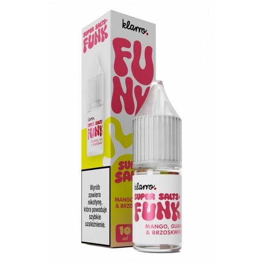 Liquid Klarro Funk SS+ 10ml - Mango Guawa & Brzoskwinia 20mg