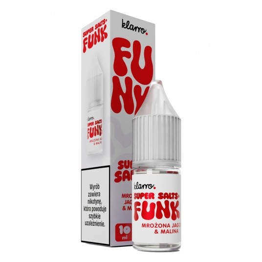 Liquid Klarro Funk SS+ 10ml - Mrożona Jagoda & Malina 20mg