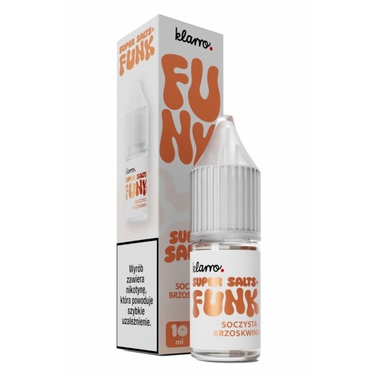 Liquid Klarro Funk SS+ 10ml - Soczysta Brzoskwinia 20mg