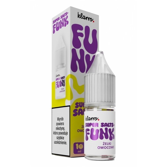 Liquid Klarro Funk SS+ 10ml - Żelki Owocowe 20mg
