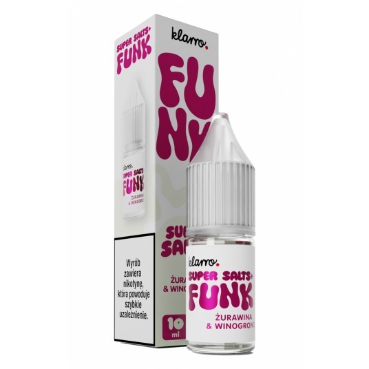 Liquid Klarro Funk SS+ 10ml - Żurawina Winogrono 20mg