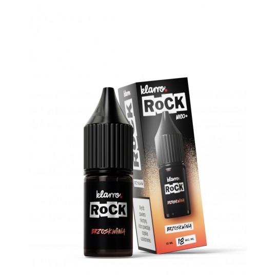 Liquid Klarro Rock 10ml - Brzoskwinia 18mg