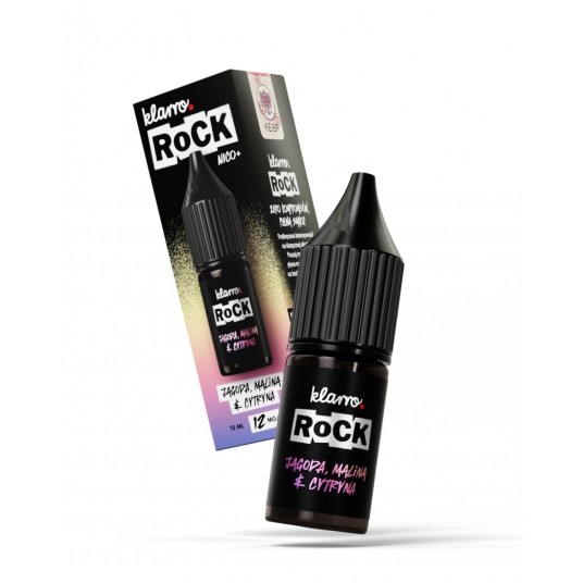 Liquid Klarro Rock 10ml Jagoda Malina Cytryna 12mg
