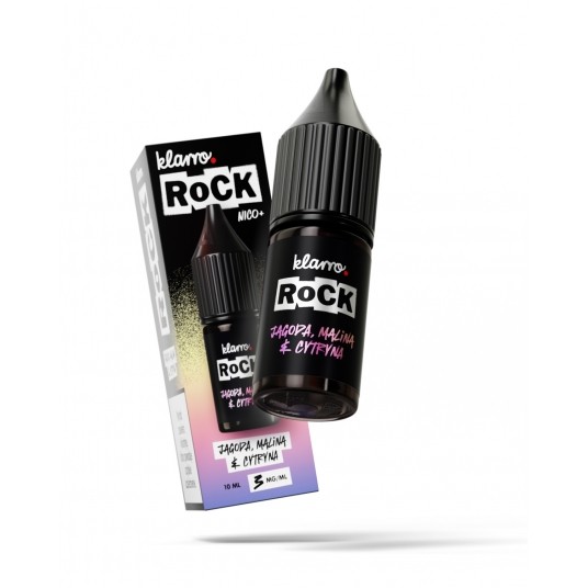Liquid Klarro Rock 10ml - Jagoda Malina Cytryna 3mg