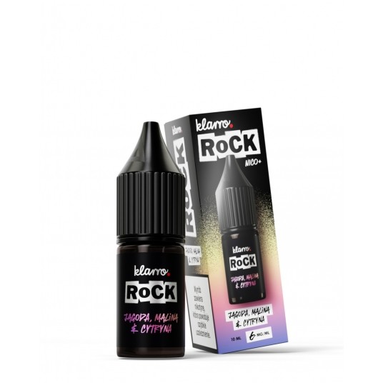 Liquid Klarro Rock 10ml Jagoda Malina Cytryna 6mg
