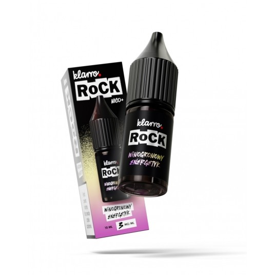 Liquid Klarro Rock 10ml Winogronowy Energetyk 3mg