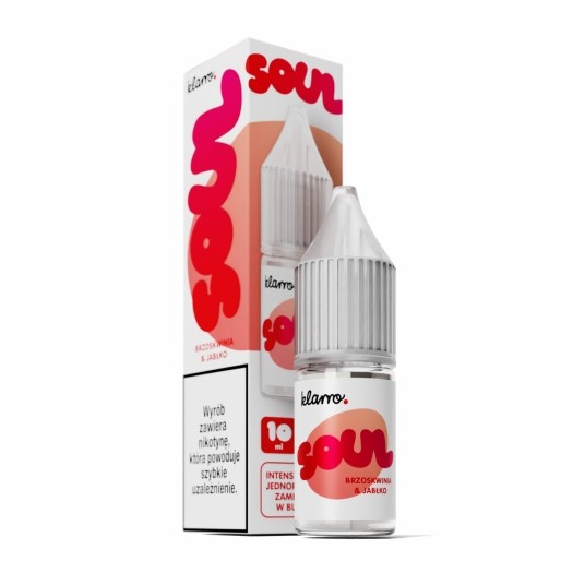 Liquid Klarro Soul Salt 10ml - Brzosk. Jabłko 20mg