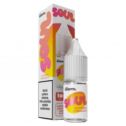 Liquid Klarro Soul Salt 10ml - Gazo. Pomarań. 20mg