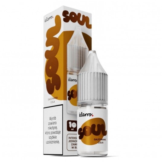 Liquid Klarro Soul Salt 10ml - Gazowana Cola 20mg