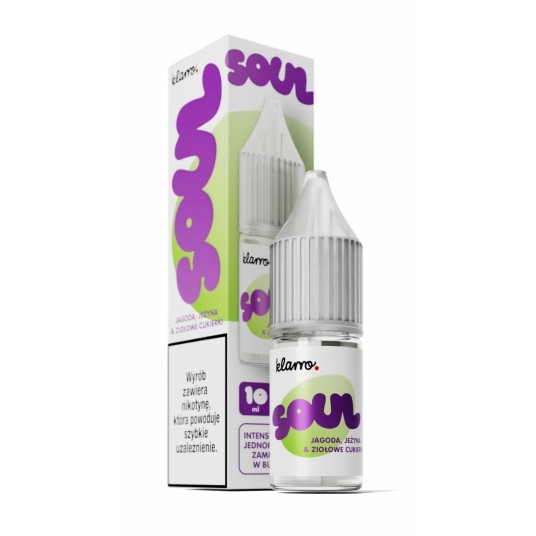 Liquid Klarro Soul Salt 10ml - Jagoda Z. Cuk. 20mg