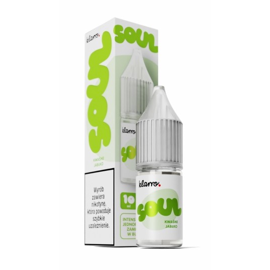 Liquid Klarro Soul Salt 10ml - Kwaśne Jabłko 20mg