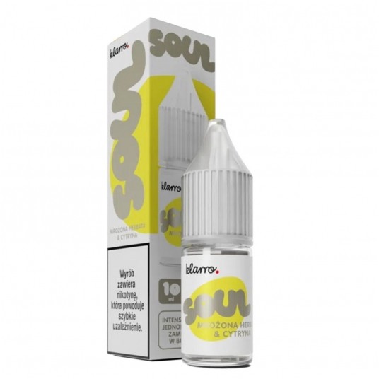 Liquid Klarro Soul Salt 10ml - Mrożona Herbata & Cytryna 20mg