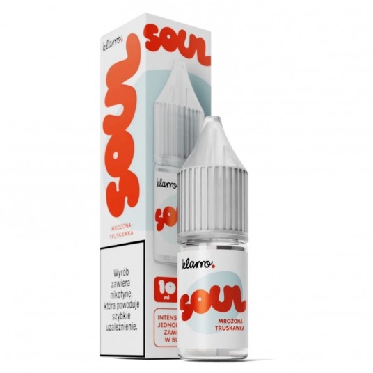 Liquid Klarro Soul Salt 10ml - Mrożona Truskawka 20mg