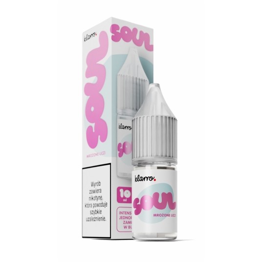 Liquid Klarro Soul Salt 10ml - Mrożone Liczi 20mg