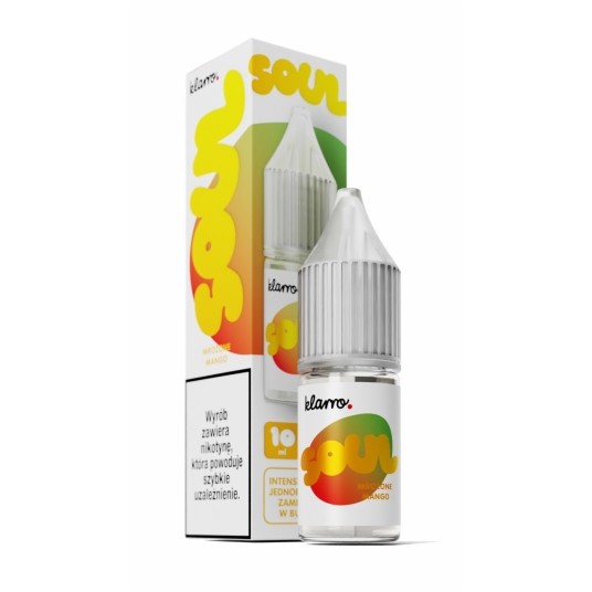 Liquid Klarro Soul Salt 10ml - Mrożone Mango 20mg