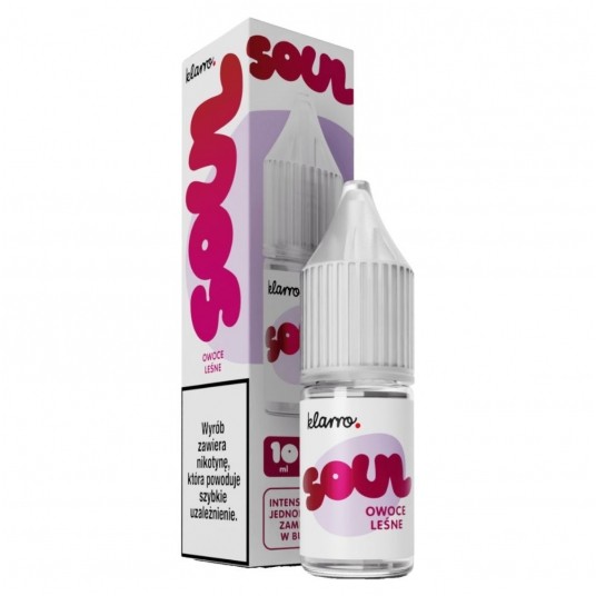 Liquid Klarro Soul Salt 10ml - Owoce leśne 20mg