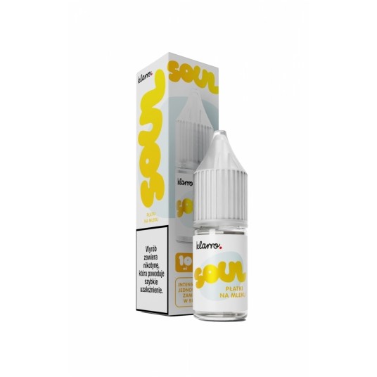 Liquid Klarro Soul Salt 10ml - Płatki na mleku 20m