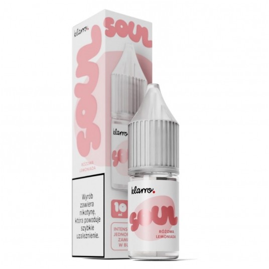 Liquid Klarro Soul Salt 10ml - Różowa Lemoniada 20mg