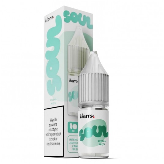 Liquid Klarro Soul Salt 10ml - Rześka Mięta 20mg