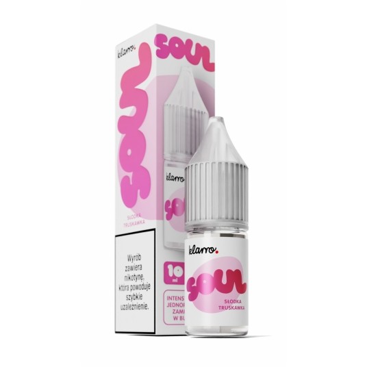 Liquid Klarro Soul Salt 10ml - Słodka Truska. 20mg