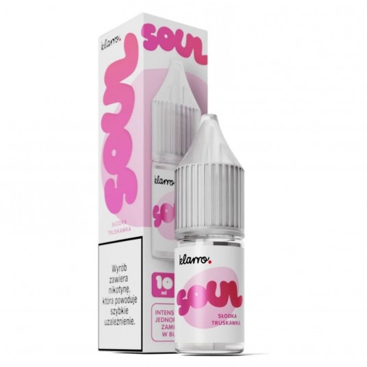 Liquid Klarro Soul Salt 10ml - Słodka Truskawka 20mg