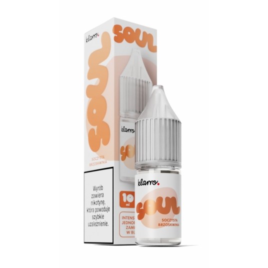 Liquid Klarro Soul Salt 10ml - Socz. Brzoskw. 20mg