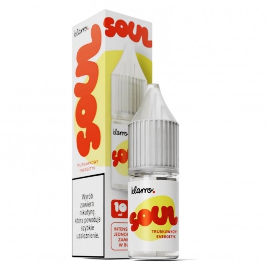 Liquid Klarro Soul Salt 10ml - Truskawkowy Energetyk 20mg